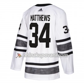 Toronto Maple Leafs Dresy Auston Matthews 34 Bílá 2019 NHL All-Star Adidas Authentic - Pánské